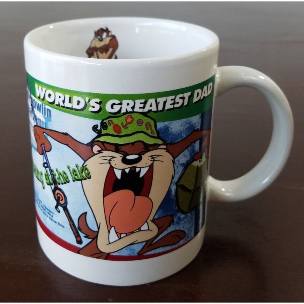 TAZ Worlds Greatest‎ Dad Coffee Tea Mug Looney Toons